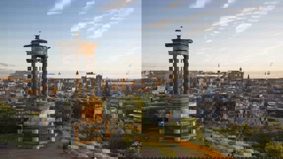 Edinburgh skyline from Calton Hill